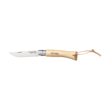 Logo trade promotional giveaways image of: Opinel Inox No 07 pocket knife