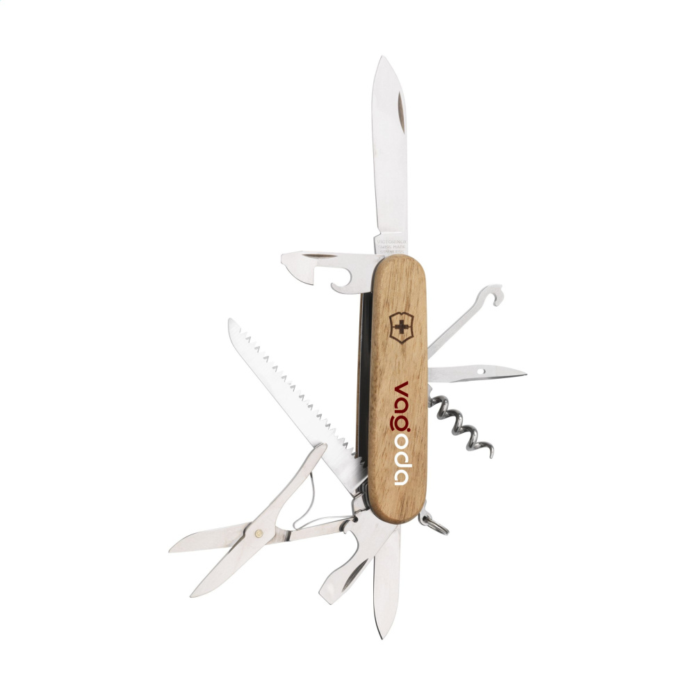 Logotrade business gift image of: Victorinox Huntsman Wood pocket knife