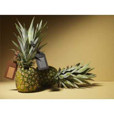 Logotrade promotional merchandise photo of: Vegan Pineapple Leather Luggage Tag