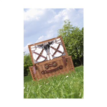 Logo trade corporate gift photo of: QualityTime picnic basket