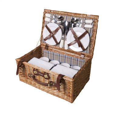 Logo trade promotional products image of: QualityTime picnic basket