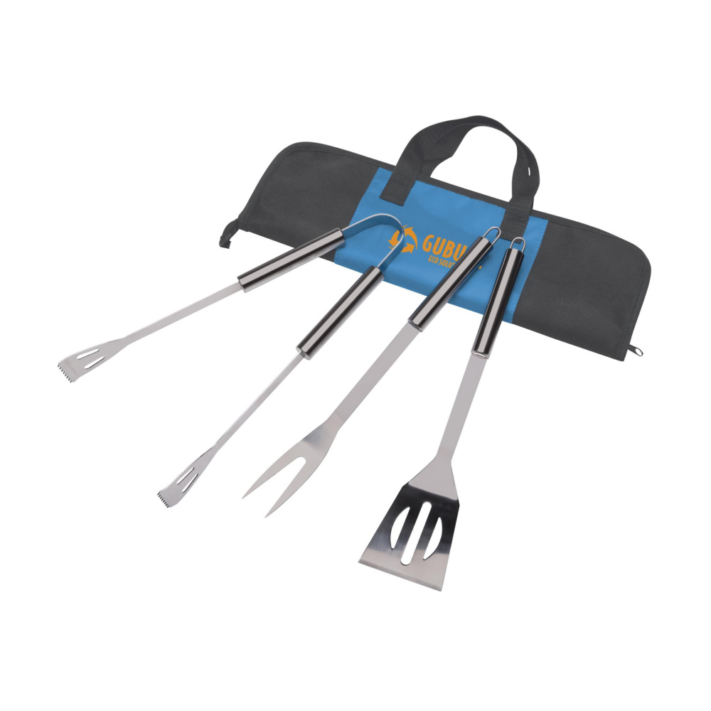 Logo trade business gifts image of: BBQ-Kit set