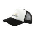 Trucker cap, black/white