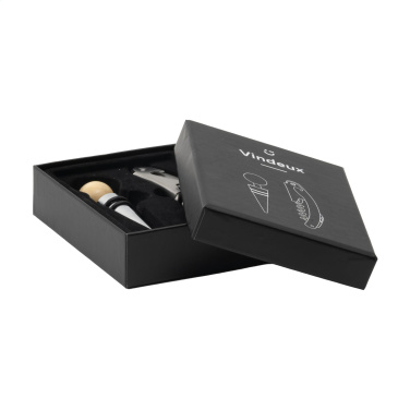 Logo trade business gifts image of: Vindeux wine gift set