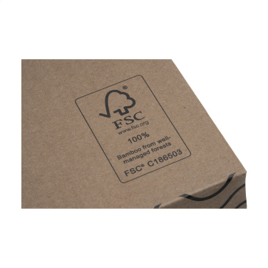 Logo trade promotional giveaways image of: Bocado Board bamboo chopping board