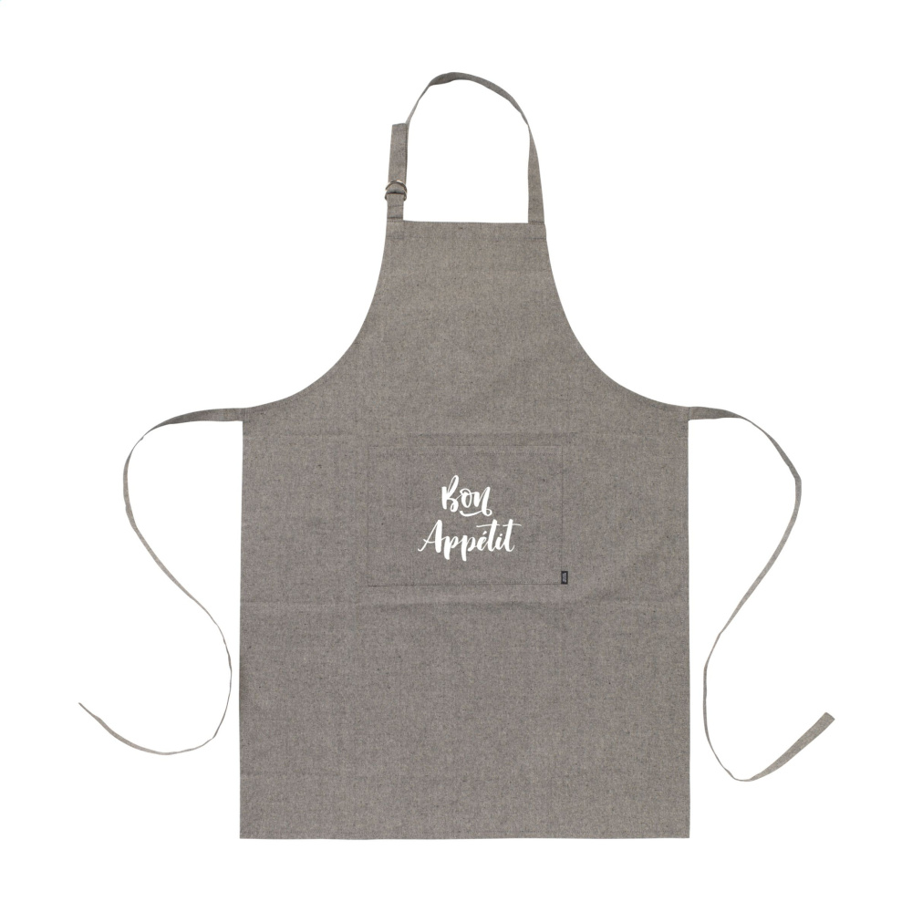 Logotrade promotional product picture of: Cocina GRS Recycled Cotton (160 g/m²) apron