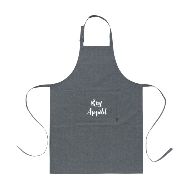 Logo trade corporate gifts picture of: Cocina GRS Recycled Cotton (160 g/m²) apron