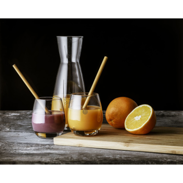 Logotrade business gift image of: ECO Bamboe Straw Set bamboo straws