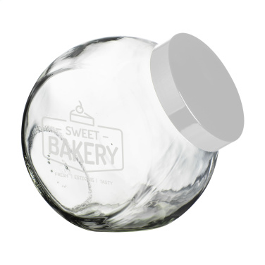 Logo trade promotional items image of: CandyStore 2 L candy jar