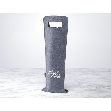 Logo trade advertising products image of: Wine Bag-to-Give GRS RPET