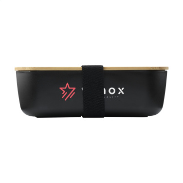 Logo trade corporate gifts image of: Midori Bamboo Lunchbox