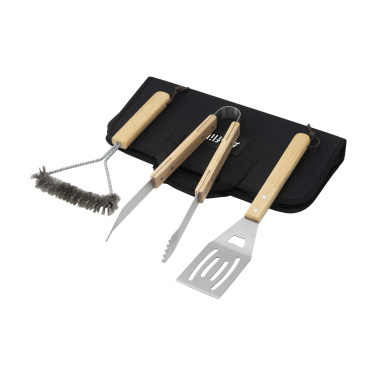 Logo trade promotional merchandise image of: Verano BBQ-set barbecue set