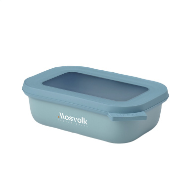 Logotrade promotional giveaways photo of: Mepal Cirqula multi use rectangular bowl 500ml lunchbox