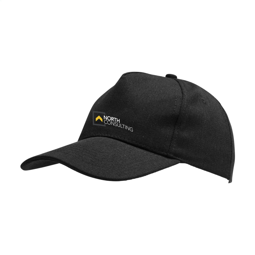 Logo trade advertising products image of: Hamar Cap Recycled Cotton cap