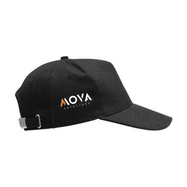 Logo trade advertising product photo of: Hamar Cap Recycled Cotton cap