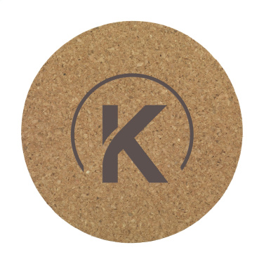 Logo trade promotional products image of: Cork Coaster Set