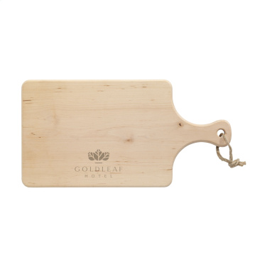 Logo trade promotional gifts image of: Alder Wood Cutting Board Handle