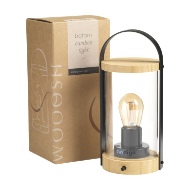 Logo trade business gift photo of: Wooosh Batam Light rechargable lamp