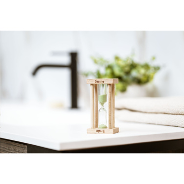 Logo trade promotional items picture of: EcoShower hourglass