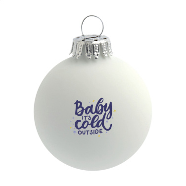 Logotrade promotional merchandise picture of: Christmas Bauble Ø 6 cm - Made in Europe