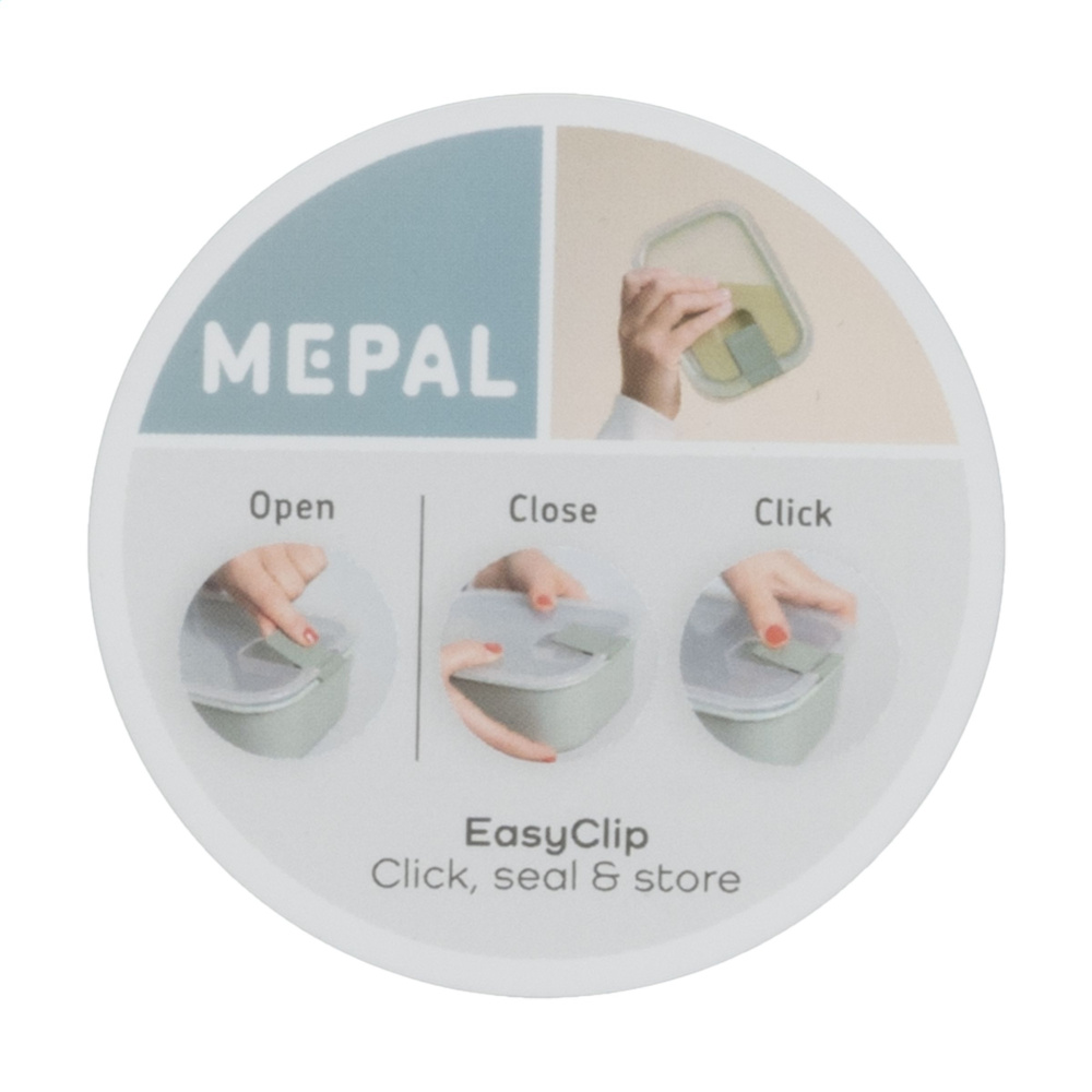 Logo trade promotional merchandise image of: Mepal Storage Box EasyClip 1 L