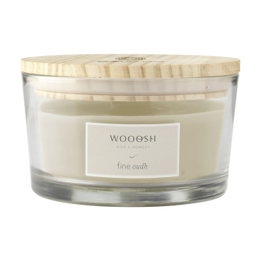 Logotrade corporate gift image of: Wooosh Flame Scented Candle Fine Oudh