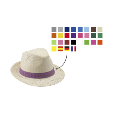 Logo trade promotional item photo of: Toledo Straw Hat