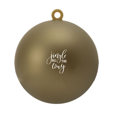 Logotrade promotional product image of: Christmas Bauble Ø 7 cm Recycled PP - Made in Europe