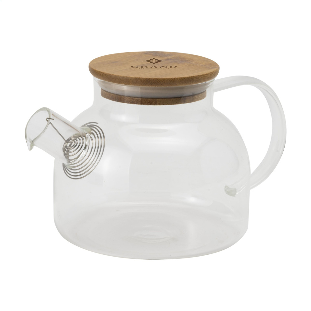 Logo trade promotional giveaways picture of: Teatime Glass Teapot