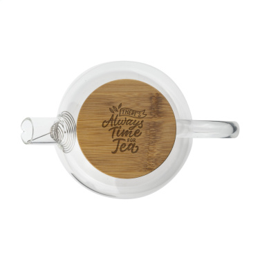 Logo trade business gift photo of: Teatime Glass Teapot