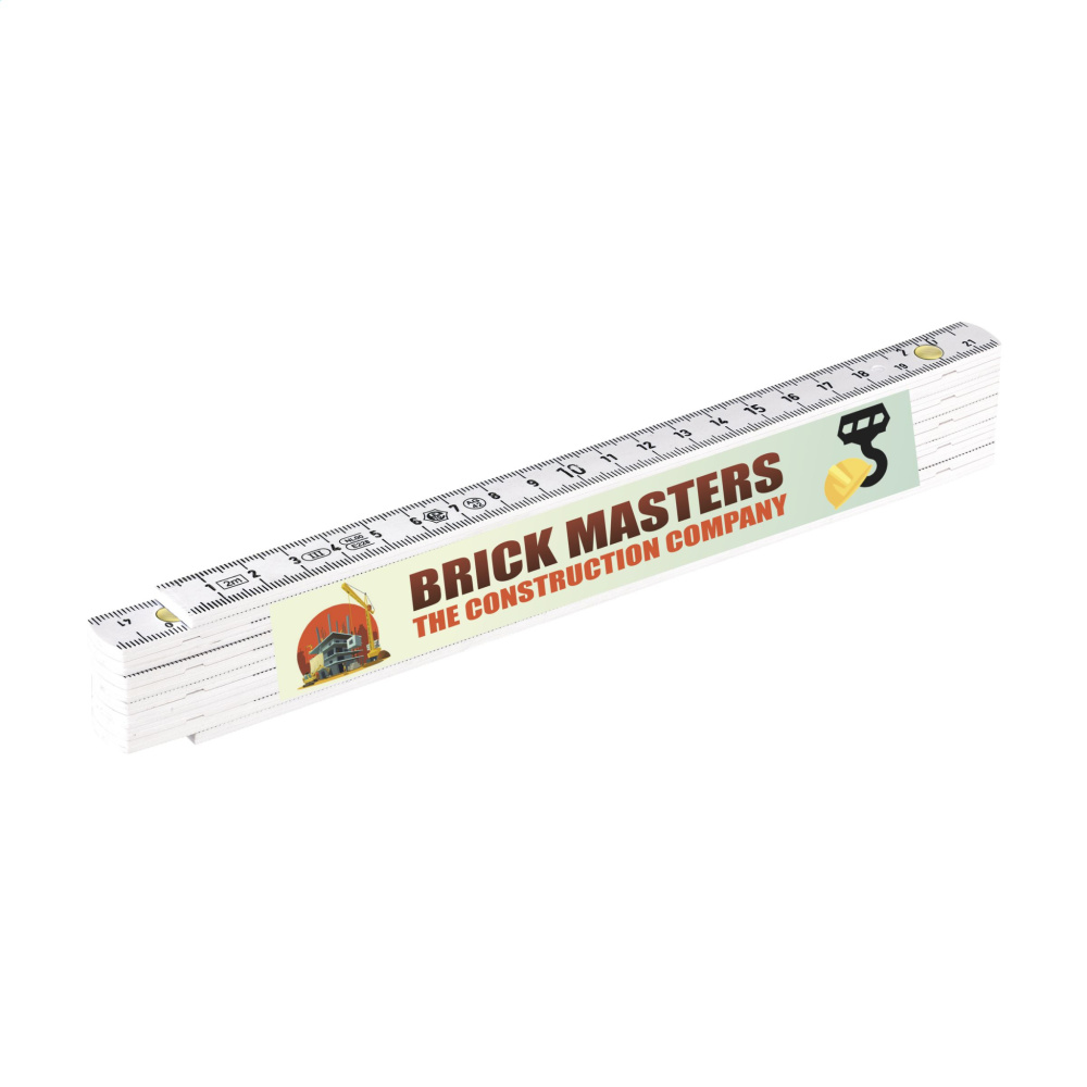 Logotrade promotional gift image of: Metric folding ruler