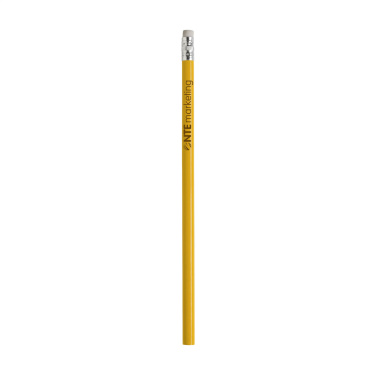 Logo trade promotional merchandise image of: Topic varnished pencil