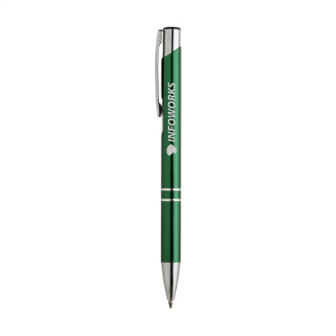 Logo trade promotional merchandise picture of: Ebony Shiny pen