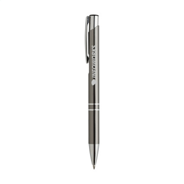 Logo trade promotional items picture of: Ebony Shiny pen