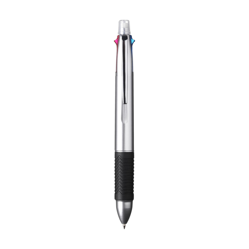 Logo trade promotional merchandise photo of: Quintet 5-in-1 pen pencil