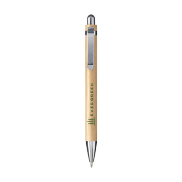 Logo trade promotional gifts picture of: Boston Bamboo pen