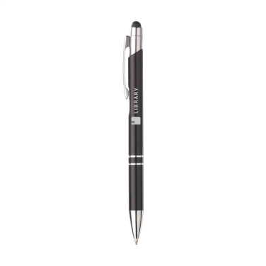 Logotrade advertising products photo of: Ebony Touch stylus pen