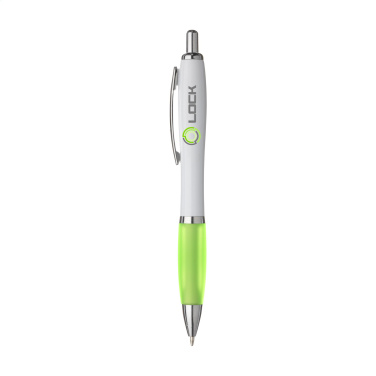 Logotrade promotional product picture of: Athos White pen