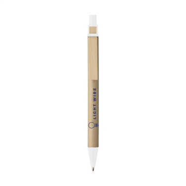 Logo trade promotional product photo of: PaperWrite cardboard pen