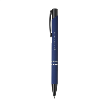 Logotrade corporate gift image of: Ebony Rubberised pen