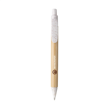 Logotrade promotional gift picture of: Bamboo Wheat Pen wheat straw ballpoint pen