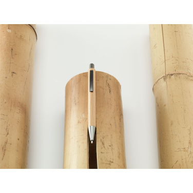 Logo trade promotional items picture of: Sento Bamboo pen