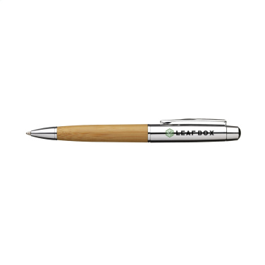 Logo trade promotional giveaways picture of: Bamboo Pen Set pens