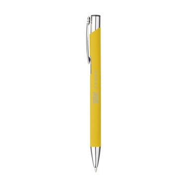 Logotrade corporate gift image of: Ebony Soft Touch pen