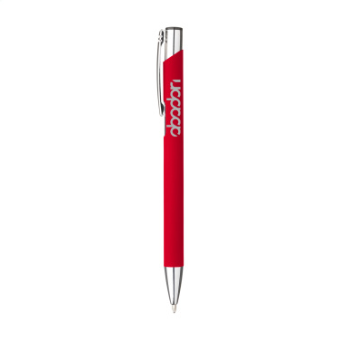 Logo trade corporate gift photo of: Ebony Soft Touch pen