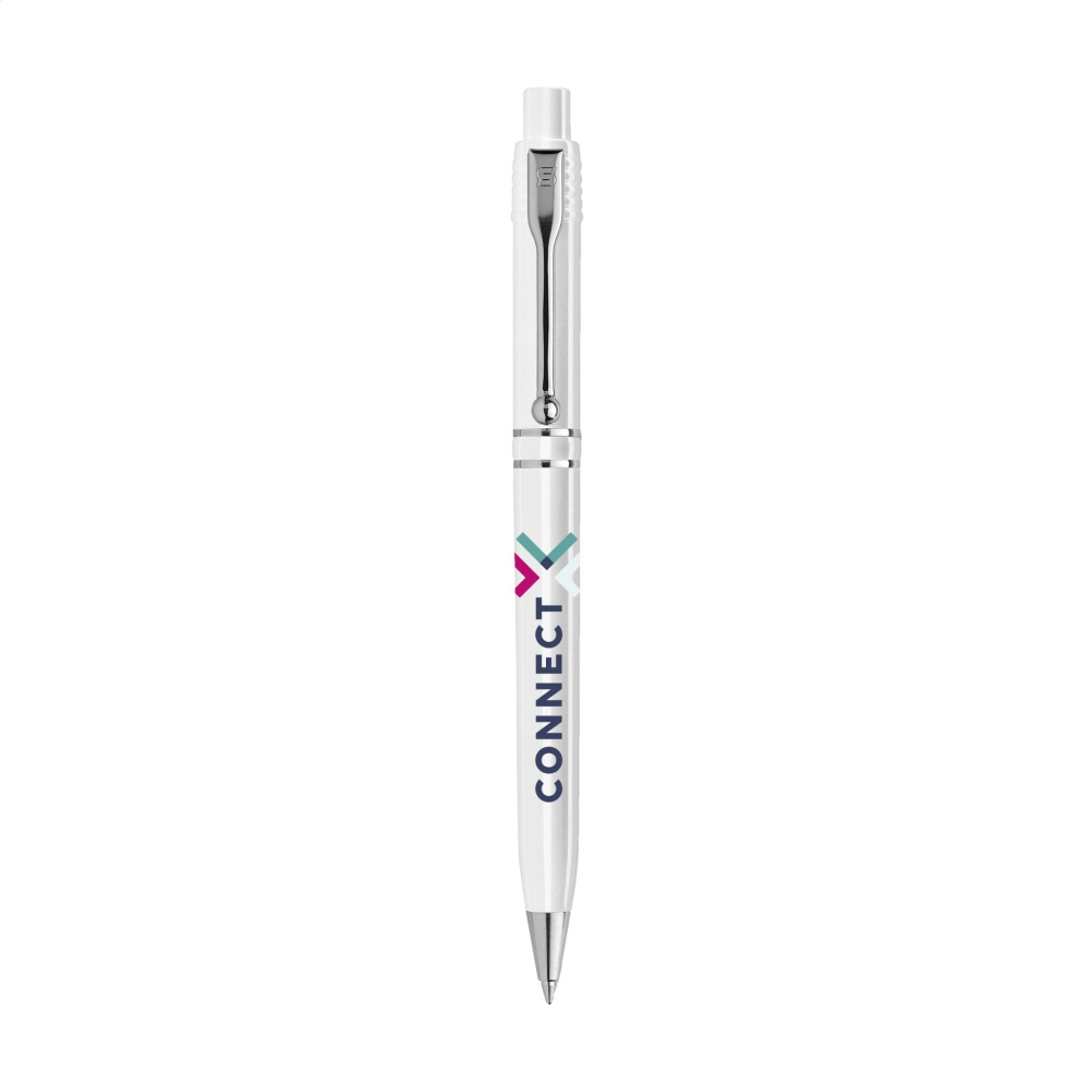 Logotrade business gift image of: Stilolinea Raja Chrome Recycled pen