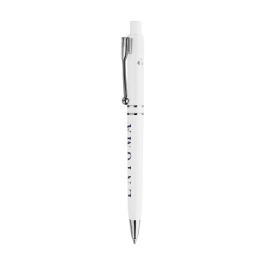 Logo trade promotional gifts picture of: Stilolinea Raja Chrome Recycled pen