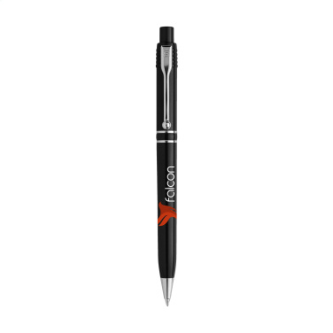 Logo trade promotional giveaway photo of: Stilolinea Raja Chrome Recycled pen