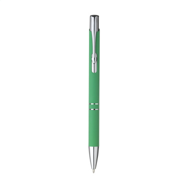 Logo trade promotional products picture of: Ebony Soft Touch Accent pen