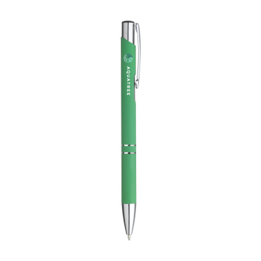 Logotrade promotional item picture of: Ebony Soft Touch Accent pen